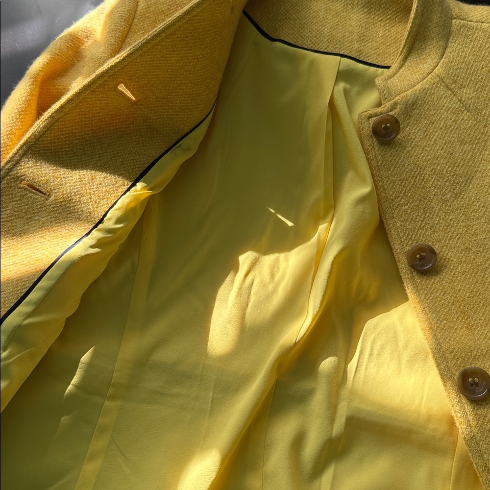 Yellow Button-Up Jacket - Picture 7 of 8